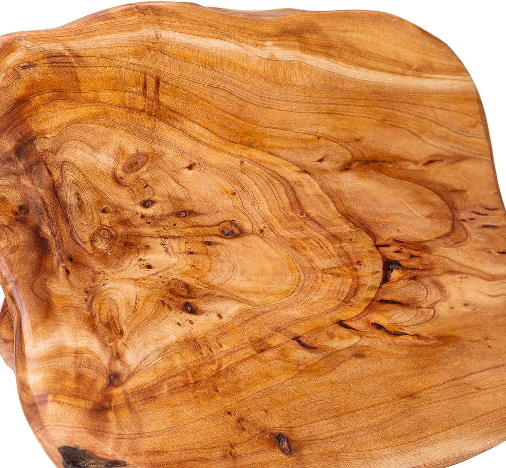 THY COLLECTIBLES Cedar Wood Potted Plant Stand Garden Pots Containers Vase Fishbowl Wooden Stand 11.5"